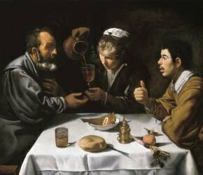 Le Repas des paysans (Diego Vélasquez) - Muzeo.com