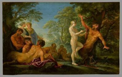 Le supplice de Marsyas (Filippo Lauri) - Muzeo.com