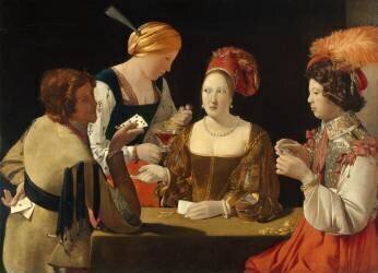 Le Tricheur à l'as de carreau (Georges de La Tour) - Muzeo.com