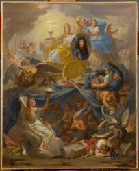 Le triomphe de la Religion (Charles Le Brun) - Muzeo.com