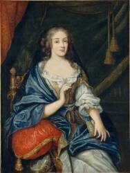 Louise-Françoise de la Baume Le Blanc, Mademoiselle de la Vallière, duchesse de Vaujours (1644-1710) (Jean Nocret) - Muzeo.com