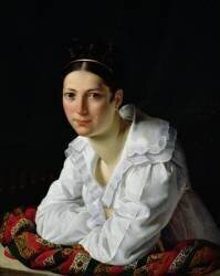 Madama Claude Marie Dubufe (Claude-Marie Dubufe) - Muzeo.com