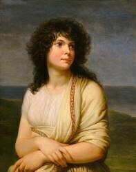 Madame Hamelin, née Jeanne Geneviève Fortunée Lormier-Lagrave (1776-1851) (Andrea Appiani) - Muzeo.com