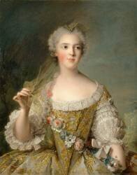 Madame Sophie de France, fille de Louis XV (1734-1782) (Jean-Marc Nattier) - Muzeo.com