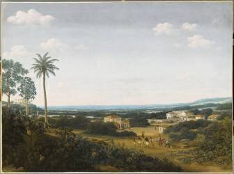 Maison d'un noble portugais au Brésil (Frans Post) - Muzeo.com