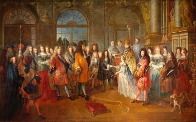 Mariage de Louis de France, duc de Bourgogne et de Marie-Adélaïde de Savoie, 7 décembre 1697 (Antoine Dieu) - Muzeo.com