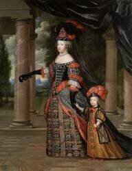 Marie Thérèse and her son the Dauphin of France (Charles Beaubrun) - Muzeo.com