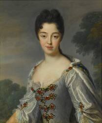Marie-Adélaïde de Savoie, duchesse de Bourgogne, dauphine en 1711 (1685-1712) (Jean-Baptiste Santerre) - Muzeo.com