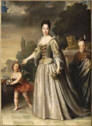 Marie-Adélaïde de Savoie, duchesse de Bourgogne (1685-1712) (Jean-Baptiste Santerre) - Muzeo.com