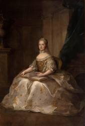 Marie-Josèphe de Saxe, Dauphine de France (1731-1767) (Anne Baptiste Nivelon) - Muzeo.com