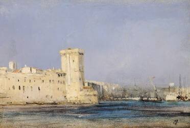 Marine Fortress (Eugène Isabey) - Muzeo.com