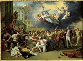 Massacre of the Marquis de Pellepont (Charles Thévenin) - Muzeo.com