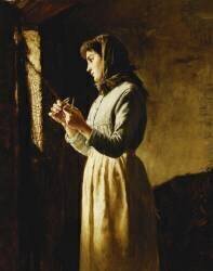 Mending the Nets (Edwin Harris) - Muzeo.com