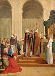Messe de saint Martin, évêque de Tours (Eustache Le Sueur) - Muzeo.com