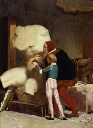 Michelangelo (Jean-Léon Gérôme) - Muzeo.com