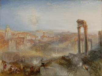 Modern Rome - Campo Vaccino (Joseph Mallord William Turner) - Muzeo.com