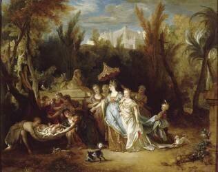 Moïse sauvé des eaux (Nicolas de Largillière) - Muzeo.com