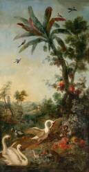 Monkeys and Swans (Christophe Huet) - Muzeo.com