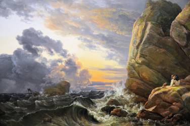 Morning After a Stormy Night (Johan Christian Dahl) - Muzeo.com