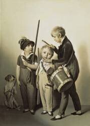 My Little Soldiers (Louis-Léopold Boilly) - Muzeo.com