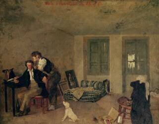 My Room in 1825 (Octave Tassaert) - Muzeo.com