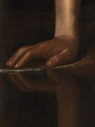 Narcisse (detail) (Caravaggio) - Muzeo.com