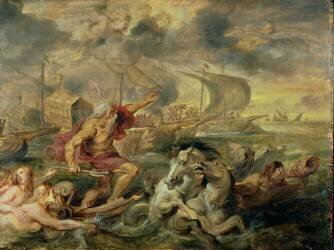 Neptune Calming the Tempest (Peter Paul Rubens) - Muzeo.com
