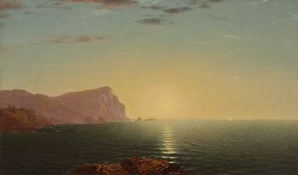 New England Sunrise (John Frederick Kensett) - Muzeo.com