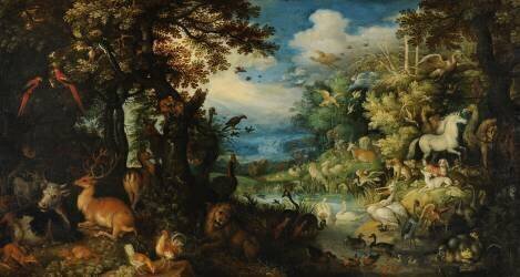Noah Thanking God for Having Saved the Creation (Roelandt Savery) - Muzeo.com