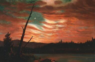 Our Banner in the Sky (Frederic Edwin Church) - Muzeo.com
