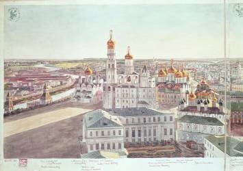 Panorama of Moscow (Gadolle) - Muzeo.com
