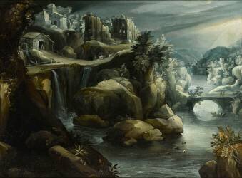 Paysage (Paul Bril) - Muzeo.com