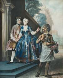 Pefroen and the Sheep's Head (Cornelis Troost) - Muzeo.com