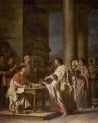 Piété et Générosité des Dames Romaines (Nicolas Guy Brenet) - Muzeo.com