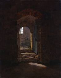 Porte d'entrée de l'Ecole Royale de Meissen (Caspar David Friedrich) - Muzeo.com