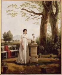 Portrait de Christine Boyer, première épouse de Lucien Bonaparte (Jacques Sablet) - Muzeo.com