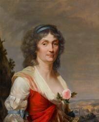 Portrait de femme (Claude Hoin) - Muzeo.com