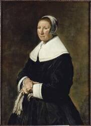 Portrait de femme (Frans Hals) - Muzeo.com