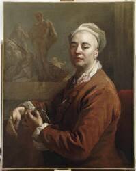 Portrait de l'artiste en tenue d'artiste (Nicolas de Largillière) - Muzeo.com