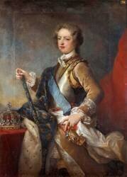 Portrait de Louis XV adolescent (Charles André van Loo) - Muzeo.com