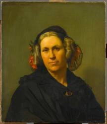 Portrait de madame Vinet (Hippolyte Flandrin) - Muzeo.com