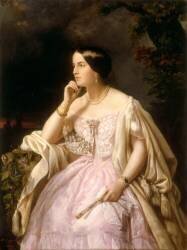 Portrait d'Elisabeth-Ann, dite Miss Harriet Howard (Henriette Jacotte Cappelaere) - Muzeo.com