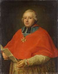 Portrait du cardinal de Gesvres (Pompeo Batoni) - Muzeo.com