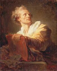 Portrait d'un jeune artiste (Jean-Honoré Fragonard) - Muzeo.com