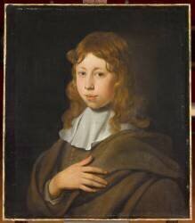 Portrait d'un jeune garçon à l'âge de 12 ans (Gerbrand van den Eeckhout) - Muzeo.com