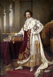 Portrait en pied de Louis I de Baviere (Joseph Karl Stieler) - Muzeo.com