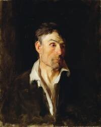 Portrait of a Man (Frank Duveneck) - Muzeo.com