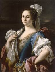 Portrait of a Noblewoman (Sebastiano Ceccarini) - Muzeo.com