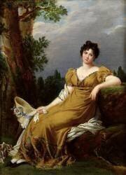 Portrait of a Seated Woman (Robert Lefèvre) - Muzeo.com