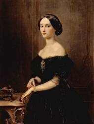 Portrait of a Venetian Woman (Francesco Hayez) - Muzeo.com